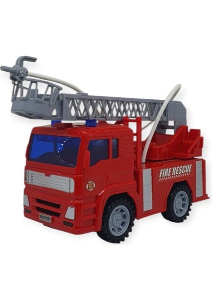 Su Fışkırtan Merdivenli Itfaiye Aracı - Sesli Işıklı - 661-01 - Merdivenli (Lisinya)