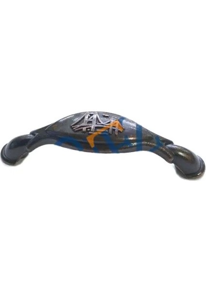 Dekoratif Zamak Boğaziçi Kulp - 64MM, Eskitme, 1 Adet ( Lisinya )