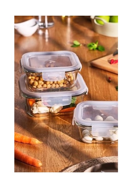 Luna 800 ml Borosilikat Saklama Kabı fiyatları