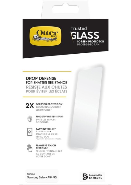 Galaxy A54 5g Için Güvenilir Cam Ekran Koruyucu - Temiz