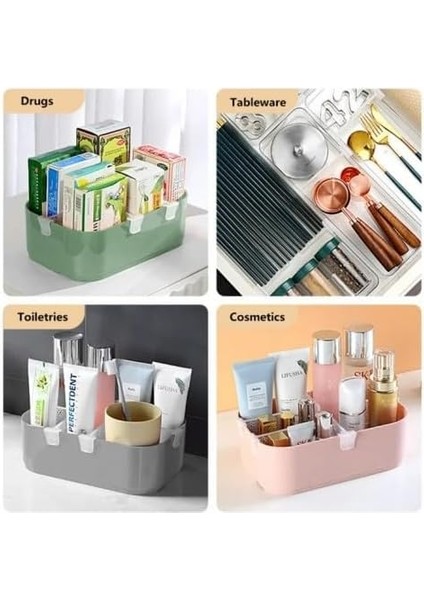 20&apos;li Buzdolabı Bölücü Klips Seti – Raf Düzenleyici Ayırıcı Klips – Kompakt ve Görünmez Organizer – Buzdolabı, Çekmece, Saklama Kutusu Için Pratik Tak-Çıkar Bölücüler modelleri