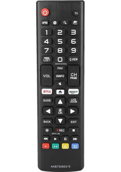 Lg Televizyon Için Evrensel Tv Uzaktan Kumanda, Abs Yüksek Hassasiyetli Uzun Mesafe Akıllı Uzaktan Kumanda Yedek AKB75095315