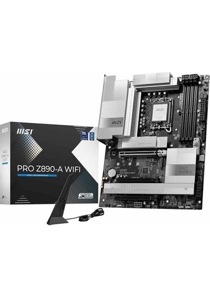 Pro Z890-A Wıfı Soket 1851 Ddr5 9200MHZ(OC) USB 20GBPS 4xm.2 2xtb4 HDMI 2x Dp 5g Lan Wıfı 7 Atx fiyatları