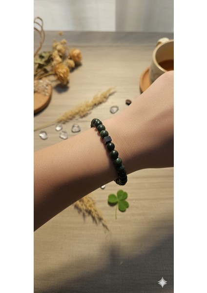 Timsah Jasper Doğal Taş Bileklik - Enerji Veren Şifa Bilekliği modelleri