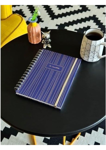 Journals Sert Kapaki Spiralli Defter 17X24 cm 90 Gr. 96 Yp.çizgili