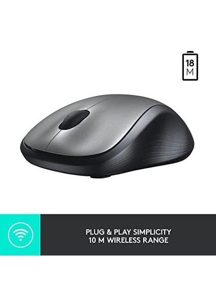 M310 910-001675 Kablosuz Fare (Gümüş) fiyatları