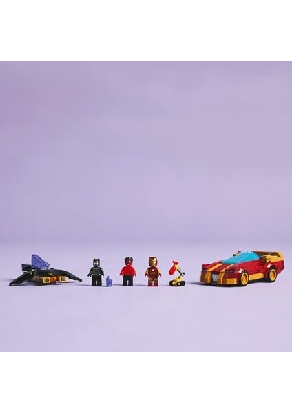 | Iron Man Arabası Ile, Red Hulk’a Karşı 76310-7 Yaş ve Üzeri Süper Kahraman Seven Çocuklar Için Minifigür Içeren Yaratıcı Oyuncak Yapım Seti (295 Parça) fiyatları