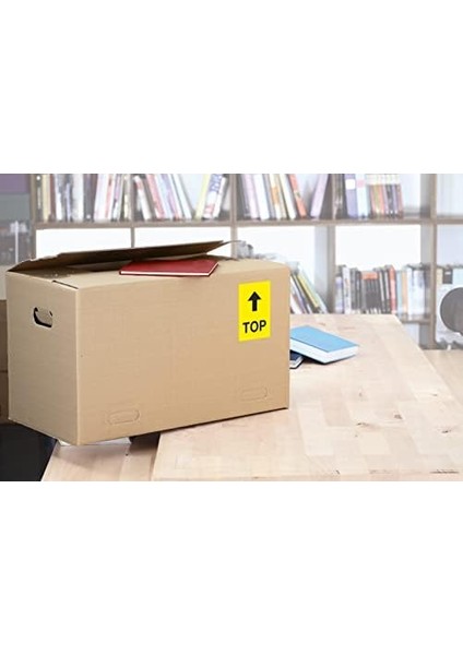 4401 Renkli Etiket Dın A4 210 x 297 Mm, 100 Yaprak, Kağıt, Mat Kendinden Yapışkanlı, Basılabilir, Kalıcı Yapışkan Renk Etiketi, 100 Yapışkan Etiket, Sarı fiyatları