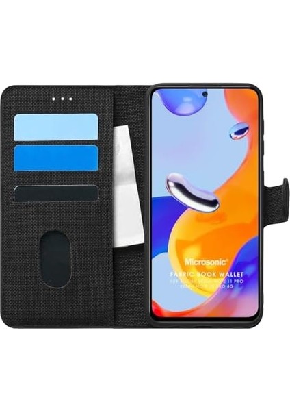 12 Pro 4g Için Kılıf Fabric Book Wallet Siyah [ 12 Pro 4g ile Uyumlu Kılıf - Siyah] fiyatları