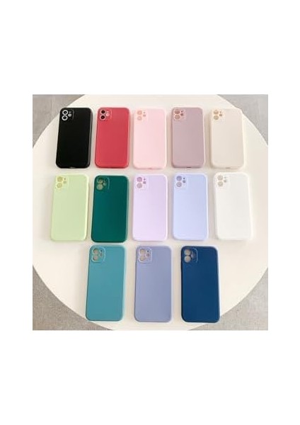 Psr Aksesuar Jean Blue ile 12 Görünümlü Köşeli Içi Kadife Silikon Kılıf 11 ile Uyumlu fiyatları