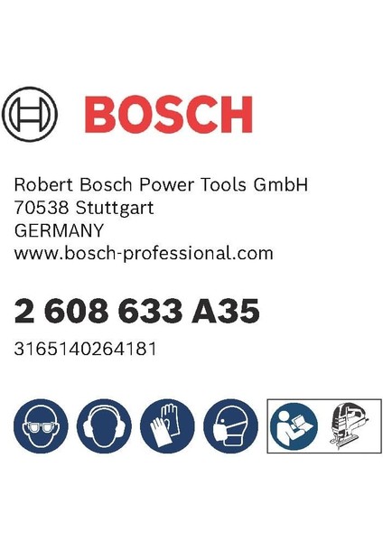 Professional Accessories Kesim Serisi Ahşap Için T 144 Dp Dekupaj Testeresi Bıçağı / 5&apos;li Paket modelleri