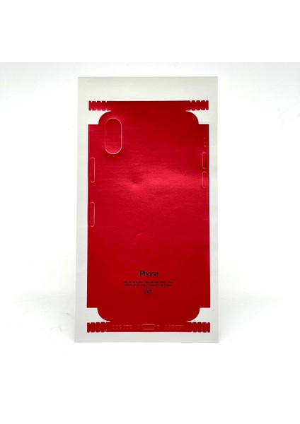 X/xs Uyumlu Tam Koruma Çizilmez 3m Full Body Kaplama (Kırmızı)