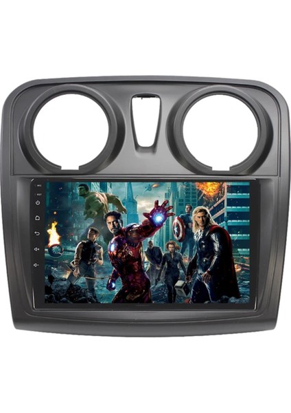 Maitec M-T-C 464 QLED Serisi Dacia Duster Sandero 2012 2017 4+64GB Multimedya Teyp