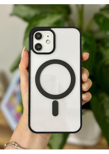 Aksesuar 12 ve 12 Pro ile Uyumlu Özellikli Renkli Şeffaf Kılıf