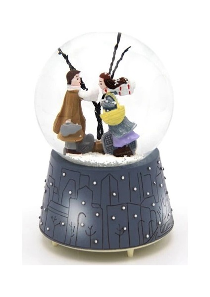 Orta Boy Kiş Masali Temali Pilli Kar Küresi