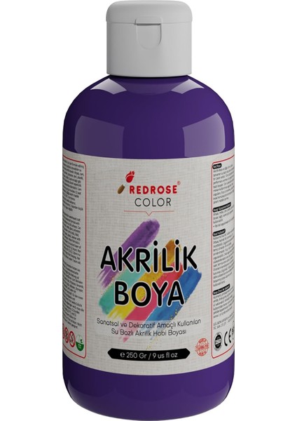 Rose Mor Akrilik 250 gr