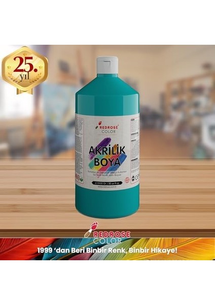 Rose Turkuaz Akrilik 1000 gr fiyatları