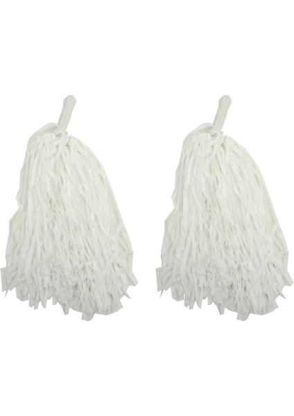 1 Çift ( 2 Adet ) Beyaz Renk 23 Nisan Gösteri Ponponu fiyatları