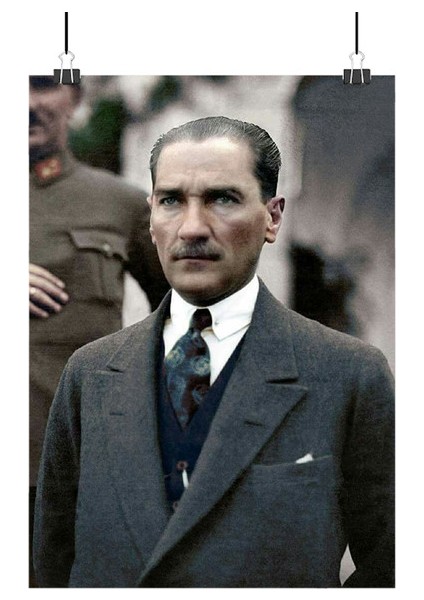 Atatürk Poster2 - Retro Duvar Dekoru