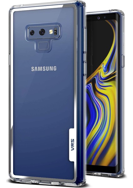 Vrs VRS93591 Galaxy 9 Crystal Chrome Kılıf, Arka Kapak, Şeffaf
