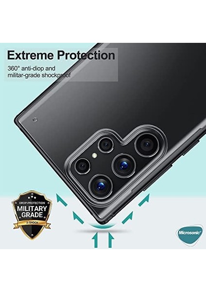 S24 Ultra Için Kılıf Frosted Frame Siyah [ S24 Ultra ile Uyumlu Kılıf - Siyah] fiyatları