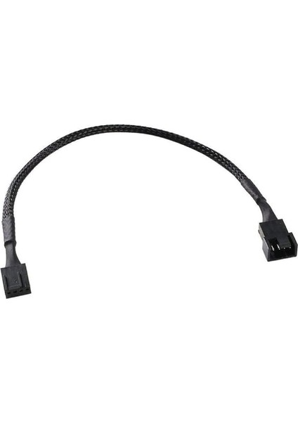 0449 Pwm 4 Pin Y Port Dişi Erkek Anakart 30 cm 24 Awg Bakır 3 mm Fan Uzatma Güç Kablosu.