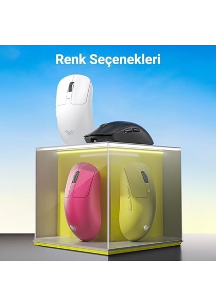 SC680 26000DPI 7 Tuşlu Kablosuz Optik Gaming Oyuncu Mouse Pembe fiyatları