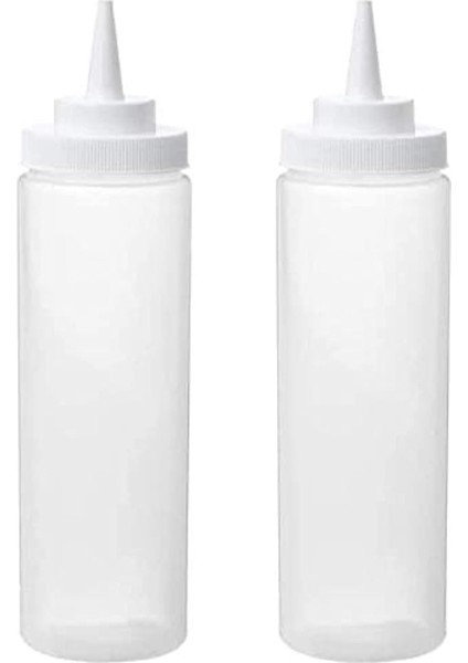 Grilltider Sıkma Şişesi Plastik Şeffaf 325 ml 804.446.06