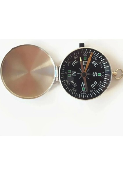 Mini Taşınabilir Kapaklı Cep Saati Model Alüminyum Iğne Kılıtlı Pusula G451 - Lisinya fiyatları