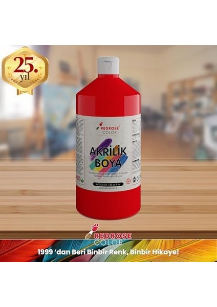 Rose Kırmızı Akrilik 1000 gr modelleri