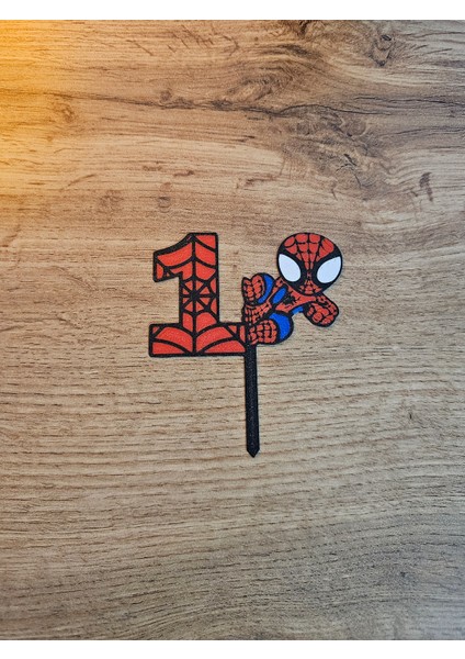 Örümcek Adam Pasta Süsü 1 Yaş fiyatları