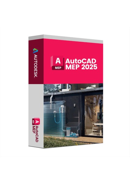 AutoCAD MEP 2025 - 1 PC 1 Yıl Autodesk Key + Kurulum Hizmeti