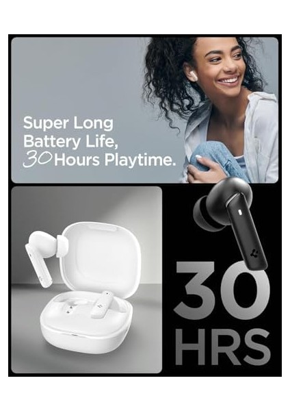 Audio Tws P20 Bluetooth Kablosuz Kulaklık - Anc Pro Aktif Gürültü Engelleme + Enc 6 Mikrofon - 10MM Lcp Graphene Sürücü - 30 Saat Ios & Eq App Şeffaf & Gaming Mod Ipx5 Siyah - ASD07888 fiyatları