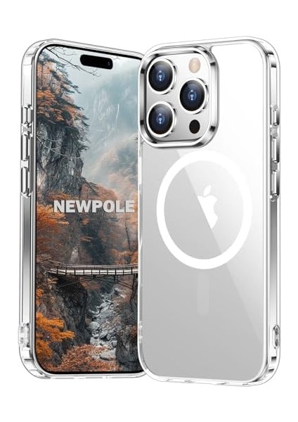 16 Pro Max Için Magsafe ile Uyumlu Kılıf Şeffaf Darbelere Dayanıklı Sararma Karşıtı Yüksek Lens Çevresi Güçlü Manyetik Tutuş 16 Pro Max Için Magsafe ile Uyumlu Kılıf modelleri