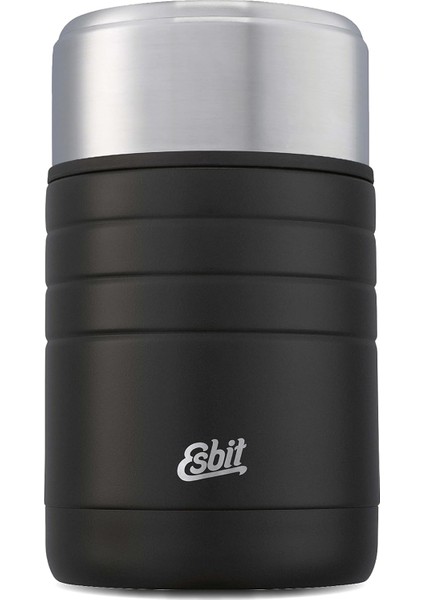 Majoris Termos Kap, Yemek Için, Tutma Kabı, 800 Ml, Siyah, ve Soğuk Yemekler Için Paslanmaz Çelik