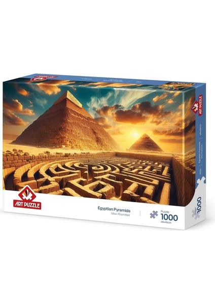 Puzzle Mısır Piramitleri 1000 Parça Puzzle