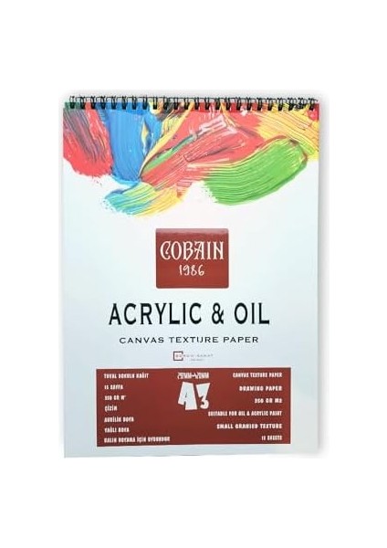 1986 Akrilik Defteri (A5) modelleri