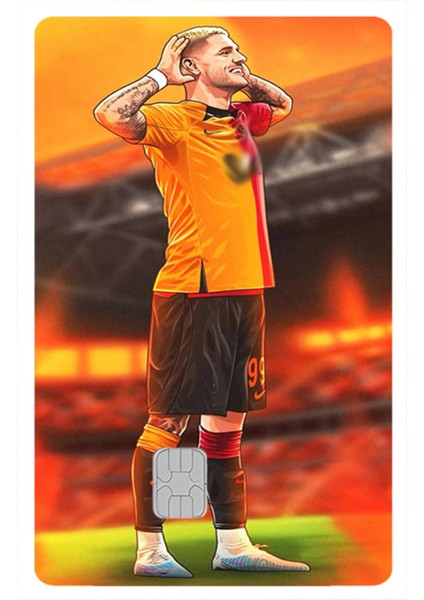 Kart Kaplama Sticter Etiket 6 Adet 60012 Icardi fırsatları