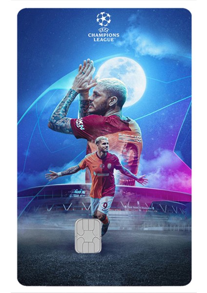 Kart Kaplama Sticter Etiket 6 Adet 60012 Icardi