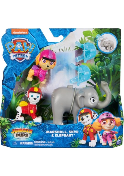 Kahramanlar Figür Oyun Seti - Fil (Lisinya)