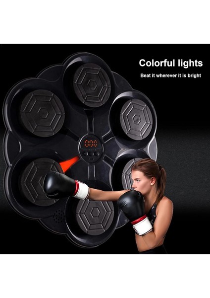 Duvar Boks Makinesi Müzikli Bluetooth Hoparlör Özellikli LED Işıklı Ritimli 9 Mod Seviye Ayarlı Box modelleri