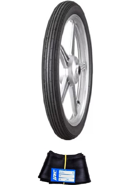 Irc 17 Jant 2.50-17 Tube Type (Iç Lastikli) F (Ön) Nf-1 Motosiklet Dış Lastiği + Irc 2.25/2.50-17 Iç Lastik Seti
