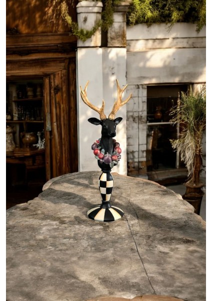 Dekoratif Geyik Biblo