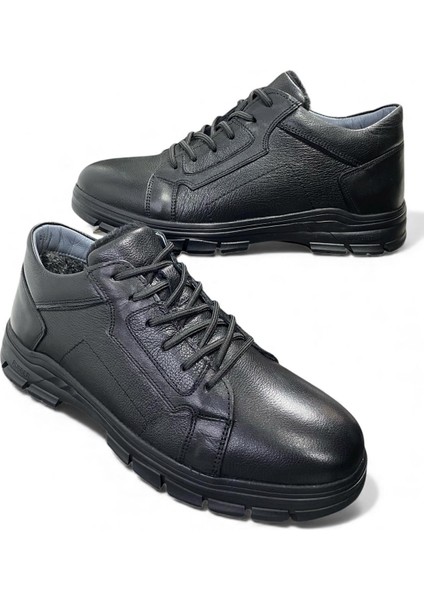 Hakiki Deri Içi Kürklü Tam Ortopedik Erkek Bot fiyatları