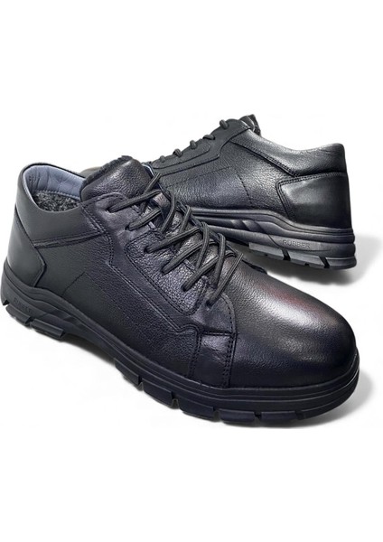 Hakiki Deri Içi Kürklü Tam Ortopedik Erkek Bot modelleri