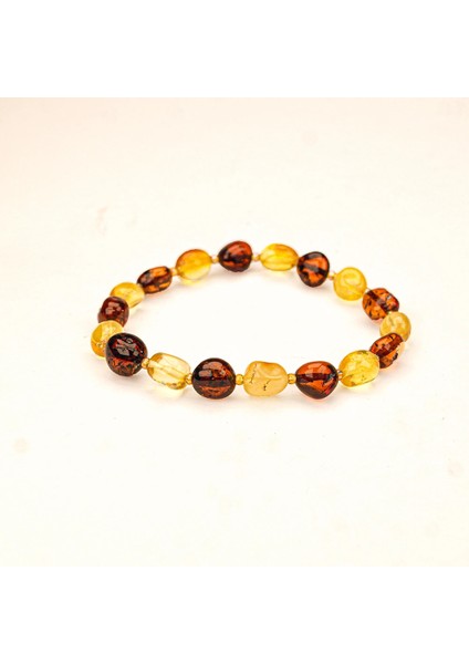 Damla Kehribar Bileklik