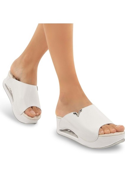 Aero Anatomik V Airmax V Dolgu Tabanlı Sportif Anne Terliği