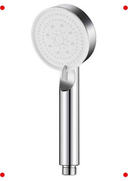 Turbo Yüksek Basınçlı 5 Fonksiyonlu Duş Başlığı - Krom