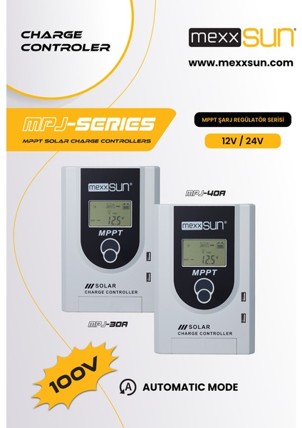 - Inges 30 Amper Mppt Şarj Kontrol Cihazı - 12/24 Volt - Şarj Kesici ve Regülatörü fırsatları