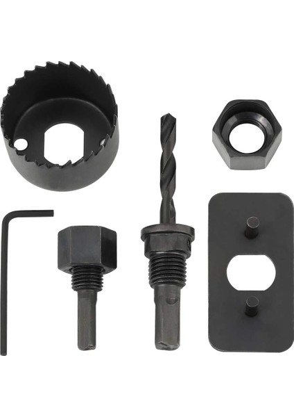 16 Parça Panç Seti Ağaç Kesme Testere Matkap Ucu Takımı Alçıpan Tavan Kesme modelleri